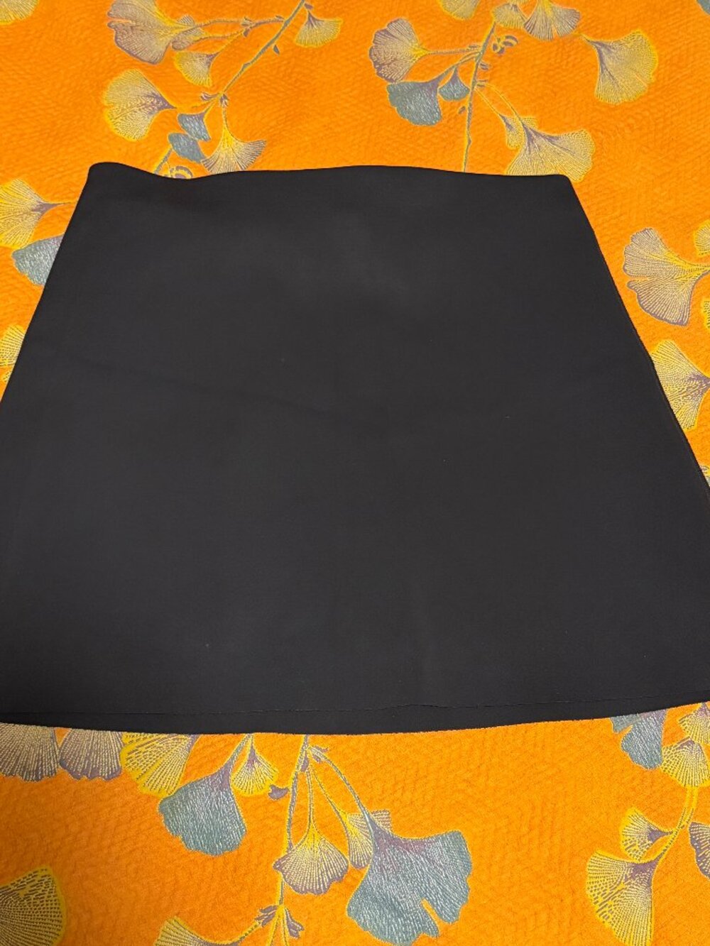 COS Scuba Material Black Skirt Size M